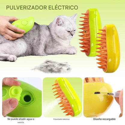 CEPILLO DE VAPOR PARA GATOS - PERROS